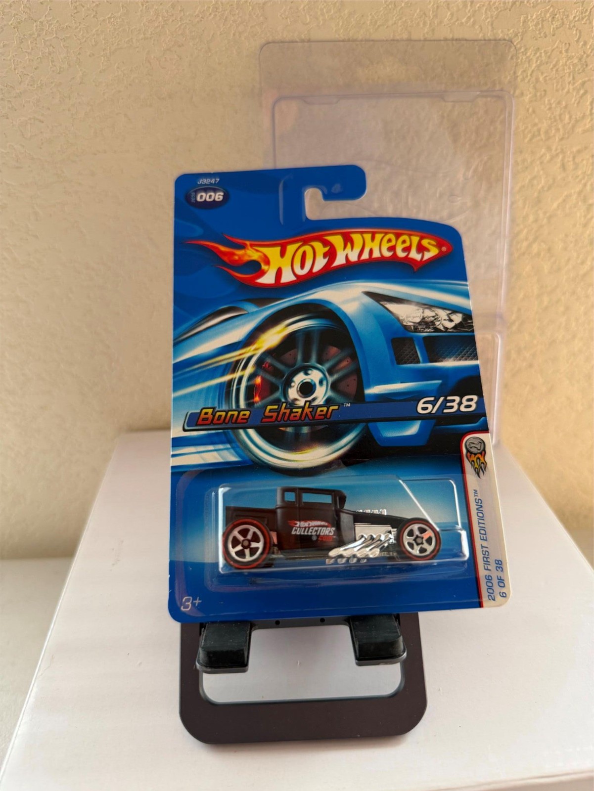 Hot Wheels 2006 First Editions Bone Shaker 06/38 Collector Apology Car BC5