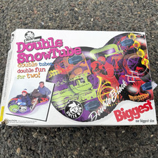 Uncle Bob's Double SnowTube Snow Tube Heavy-Duty Cold/Crack-Resistant Vinyl