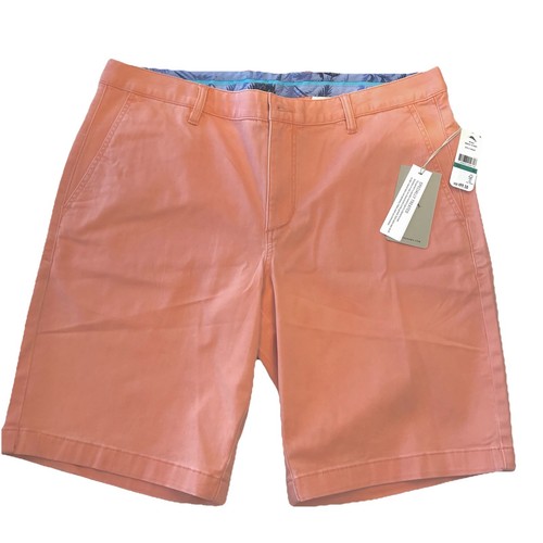 NEW TOMMY BAHAMA Chino Shorts 35x10" Boracay Orange Light Serape Beach