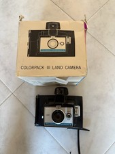POLAROID COLORPACK III Land Camera Vintage con confezione originale