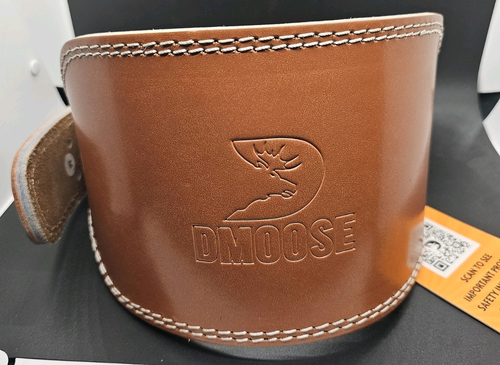 DMOOSE Medium 6" Fitness Gewichthebergürtel mit Lendenwirbelstütze & Hebegriffen - Bild 1 von 8