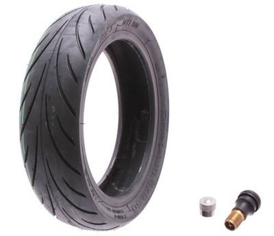 CST Reifen 10.5x2.5-7 Gummi + Ventil Elektroroller E-Scooter NIU KQI 300P 300X