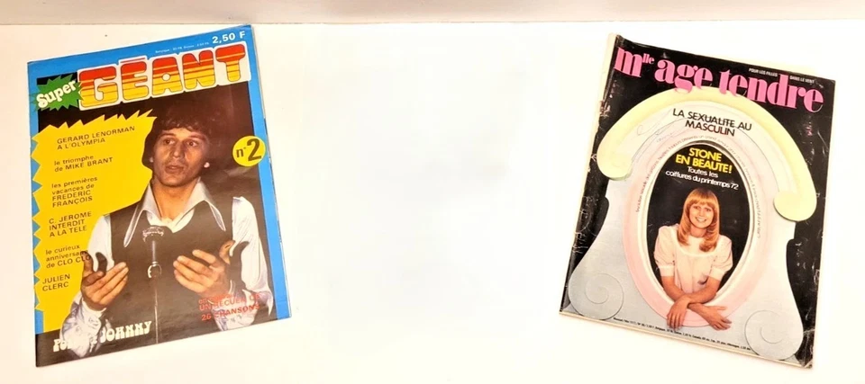 lot de 20 SALUT LES COPAINS, AGE TENDRE, HIT MAGAZINE... - Photo 4/4