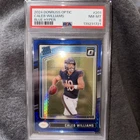 2024 Donruss Optic Caleb Williams Blue Hyper Prizm (RC) PSA 8 #201