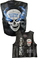 Boys Youth Stone Cold Steve Austin 3:16 Skull Vest