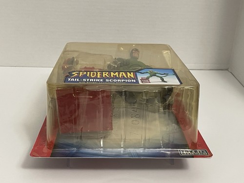 Figura de Escorpión Spider-Man Tail-Strike con Acción de Lanzamiento Stinger 2004 ToyBiz - Imagen 14 de 21