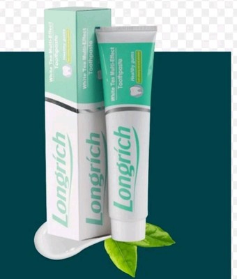 10 x Longrich White Tea Multi-Effekt Zahnpasta 200g. Fluoridfrei