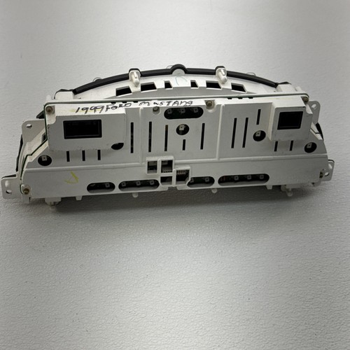 99-00 Ford Mustang V6 Speedometer Instrument Cluster Assembly OEM 120 Mph Sale - Picture 9 of 15