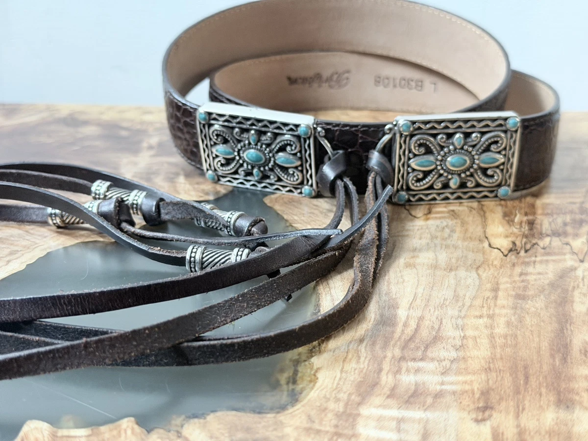Vintage leather fringe ring belt‎ Fringe Belt for sale | eBay main image 2