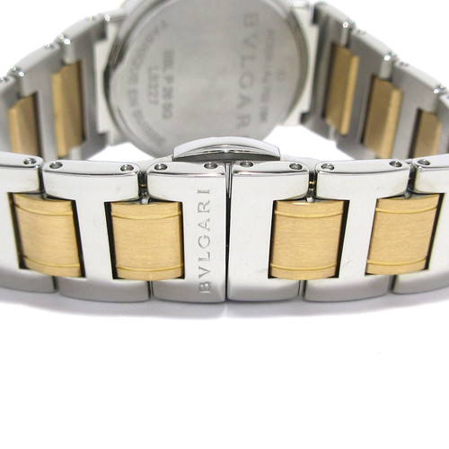 Auth BVLGARI Bvlgari Bvlgari BBLP26SG L**** Silver 18K Rose Gold Wrist Watch - Picture 6 of 12