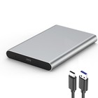 USB3.1 Mobile Festplattenbox mit USB-Typ-C-Gehäuse für 2,5-- SSD/HDD N4O7