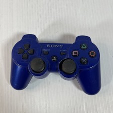 Genuine OEM Sony PlayStation DualShock 3 PS3 Blue Controller SixAxis Authentic