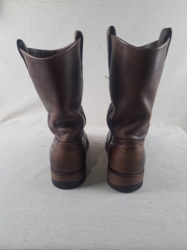RM Williams Stuart Tall Knee Brown Leather Boots Unisex Approx RMW 7 - Picture 20 of 23
