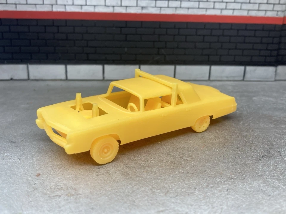 1/64 Scale 3D Printed 65 Imperial Demolition Derby Demo Car For Diecast Diorama - Image 2 of 4