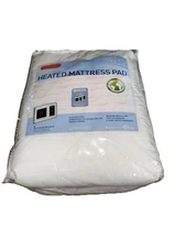 NEW Heated Mattress Pad Queen Size Digital Controller Electric Mattress Pad