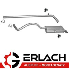Auspuffanlage für Renault Megane II / Scenic II 1.9 dCi 4257
