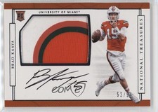 2017 Panini National Treasures Collegiate /99 Brad Kaaya #138 Rookie Auto RC