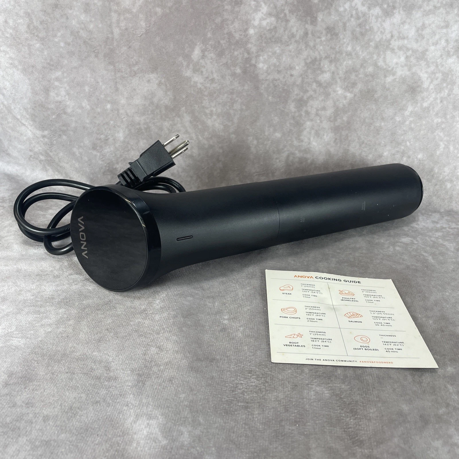 Sous Vide Anova Nano Precision Cooker Immersion Circulator Model AN400-10