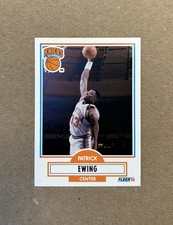 1990-91 Fleer Patrick Ewing #125 .  New York Knicks HOF