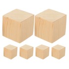  6 Pcs Blöcke Zum Anheben Von Möbeln Bett- Und Möbelerhöhungen Aus Holz