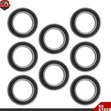 Double Rubber Seals 6907-2RS 10 Pack 35 × 55 × 10 mm Deep Groove Ball Bearing