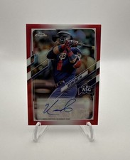 2021 Topps Chrome Update series Nelson Cruz All Star Game Auto #ASGA-NCR RED /5