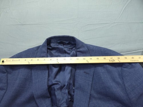 Brooks Brothers Blazer Mens 48L Blue Regent Sport Coat Jacket Textured - Picture 6 of 13