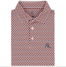 New, Rhoback Men s Performance Polo Shirt The UVA Argyle