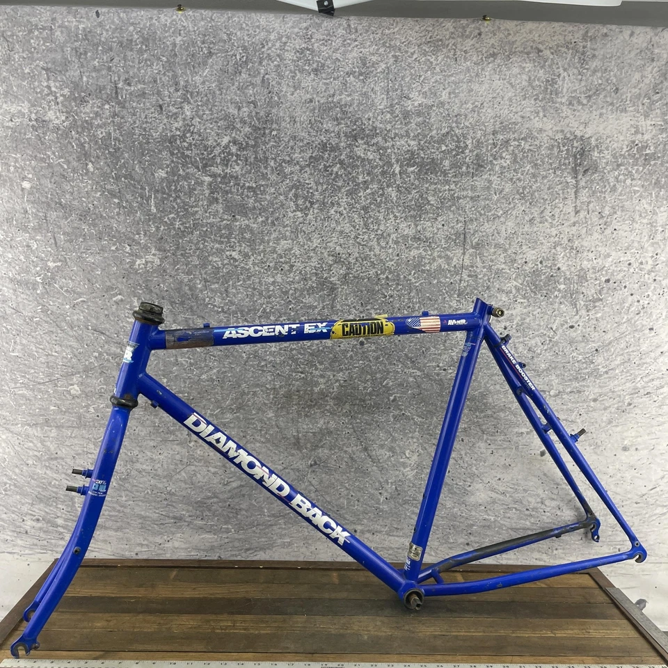 Vintage Diamond Back Ascent EX MTB Frame 21 Tange CrMo Steel Cafe Mountain 135 - Image 4 of 4