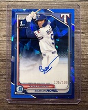 2024 Bowman Chrome Sapphire Edition Prospects Autographs Braylin Morel /199