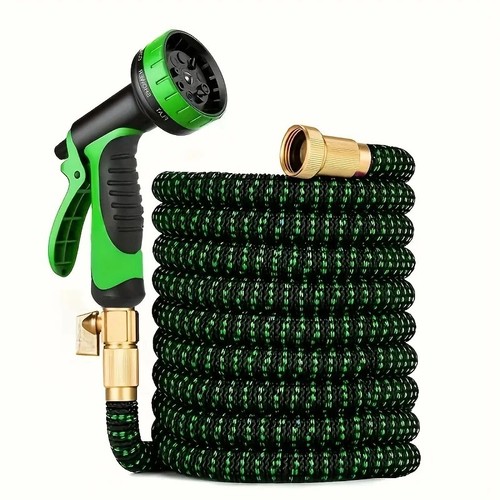 75 Fuß Schwerlast Gartenschlauch flexibles Rohr Spritzpistole Sprinkler erweiterbar - UK - Bild 2 von 9