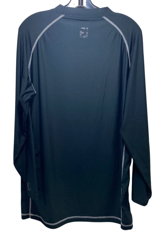 Capa Base FJ Thermal Pro Dry Performance Para Hombre 2XL Negra Manga Larga Cuello Redondo Foto 2 de 4