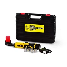 Segomo Tools 3/8 Inch Drive Cordless Ratchet - 33 Ft-lbs 230 RPM 12V Electric