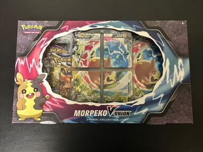 Pokémon TCG: Morpeko V-Union Special Collection Box 4 Boosters New Factory Seal