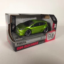 Dub Garage Rim Rockerz • Green Ford Fiesta • Toy State • Lights/Sound • 1:50