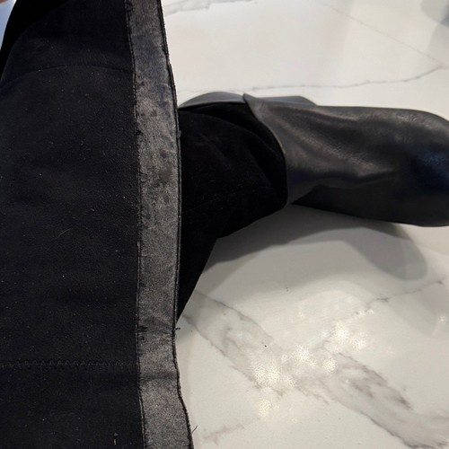 Elliot Lucca elegante schwarze Overknee Damen Stiefel - Bild 9 von 15