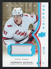 2020-21 Upper Deck Premier Rookie Relic Fight Strap #93 Morgan Geekie 06/15