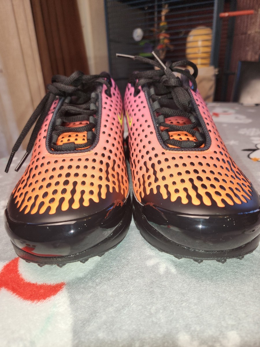 Nike Air Max Plus VII 7 Total Orange-Volt Black Sz 12 [HQ2197-800