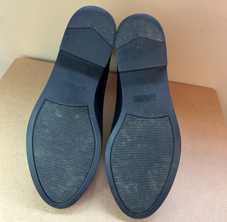 Merona Black Ankle Rain boots in Size 8 - Image 3 of 4