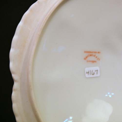 H&Co Limoges Haviland Vegetable Bowl Lid Schleiger 524A Floral Garland 1904-1931 - Picture 22 of 22
