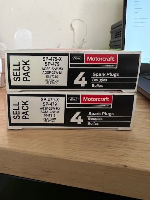 Spark Plug Motorcraft SP-479-X. Each sold separately.