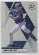2021 Panini Mosaic Silver Prizm Nick Solak #104 00gy