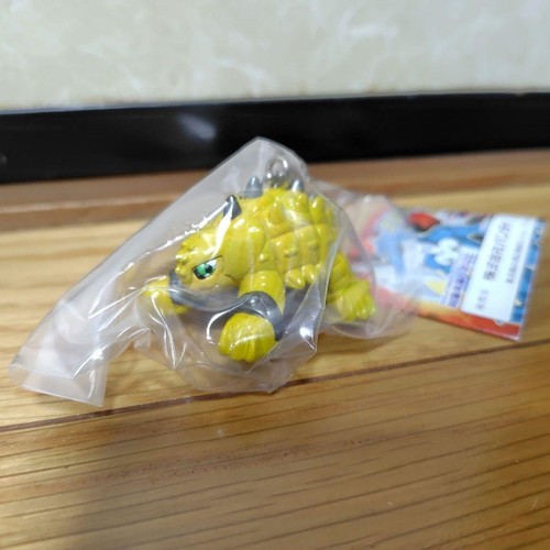 Digimon figure key chain Ankylomon mascot retro rare Japan anime hobby m634 - Picture 2 of 6