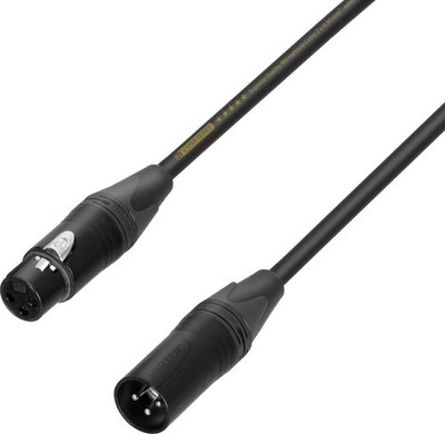 Adam Hall Cables 5 STAR MMF 0500 - Microphone Cable Neutrik XLR female to XLR...