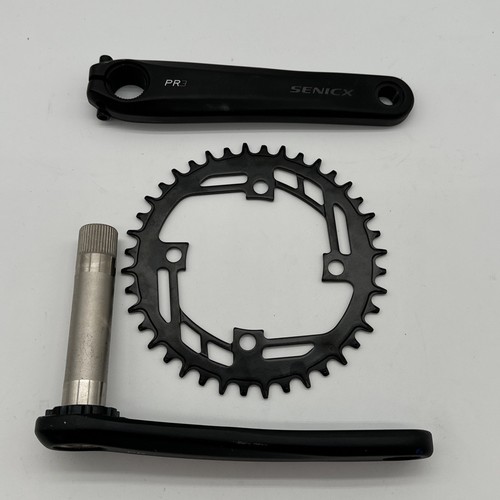 Senicx PR3 175mm Ersatz Kurbelgarnitur Fahrradteile - Bild 2 von 7