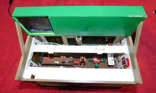 RARE DANBURY MINT COCA-COLA COUNTRY STORE CLOCK DIORAMA, WITH TRANSFORMER !!! - Picture 11 of 16