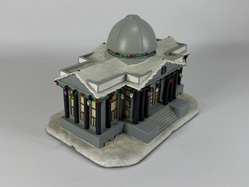 Hawthorne Simpsons Christmas Village Mr. Burns Mansion Sculpture #A1230 - READ - Picture 5 of 11