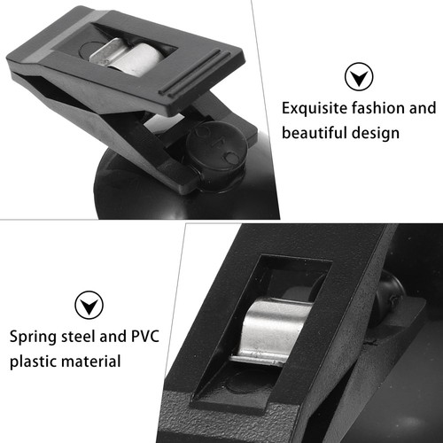 4 Pcs Card Holder Suction Cup with Clamp Glasses Clip - 第 4/12 張圖片