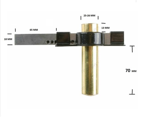 Cerradura de puerta garaje COBERTIZO DE SEGURIDAD Doble perno de tiro largo 70 mm 5 llaves y mango - Imagen 9 de 9
