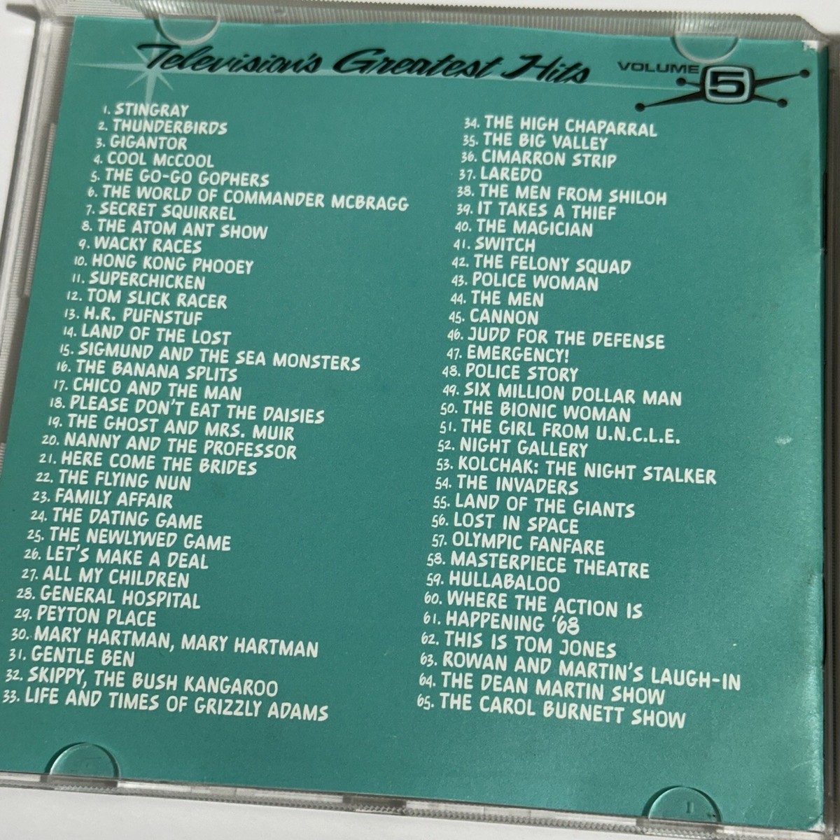 米CD Various Televisions Greatest Hits Volume 5: In Living Color TVT17002 TVT Records /00110 Television's Greatest Hits (Series), Michael Lloyd